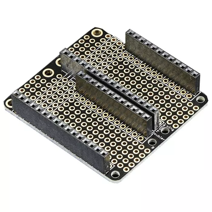 ADAFRUIT INDUSTRIES Breadboard Prototyping Board 50.9x47x1.6 mm, 2890