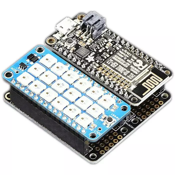 ADAFRUIT INDUSTRIES Breadboard Prototyping Board 50.9x47x1.6 mm, 2890