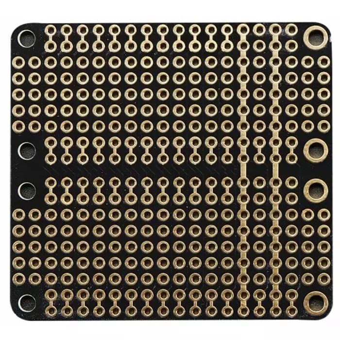 ADAFRUIT INDUSTRIES Breadboard Prototyping Board 50.9x47x1.6 mm, 2890