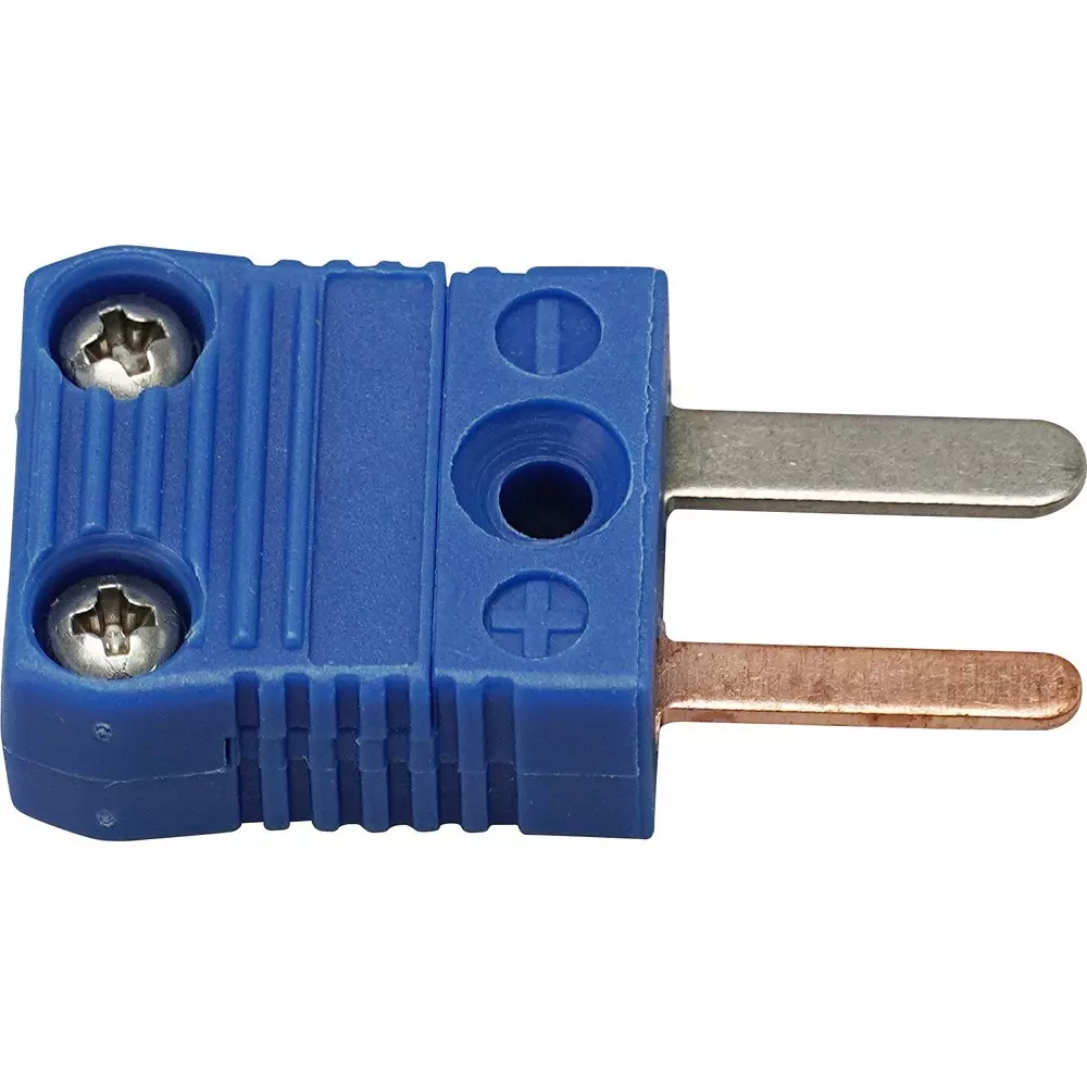 MonotaRO Thermocouple Connector Mini T Type 31.2x16.7x7.8 mm, FSP-T (Pack of 1 Pcs)