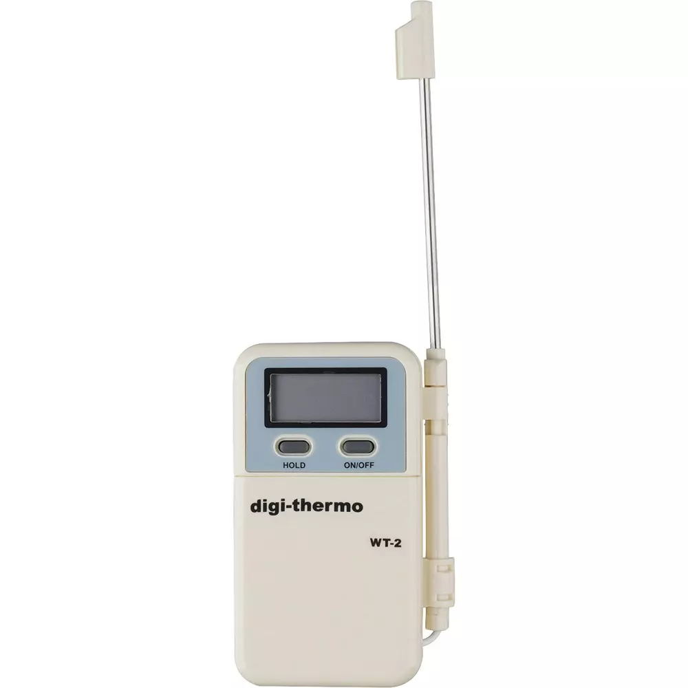 MonotaRO Digital Thermometer With Thermocouple Probe (Main body / cap) ABS resin, (Probe part) Stainless steel [SUS304], 56406385