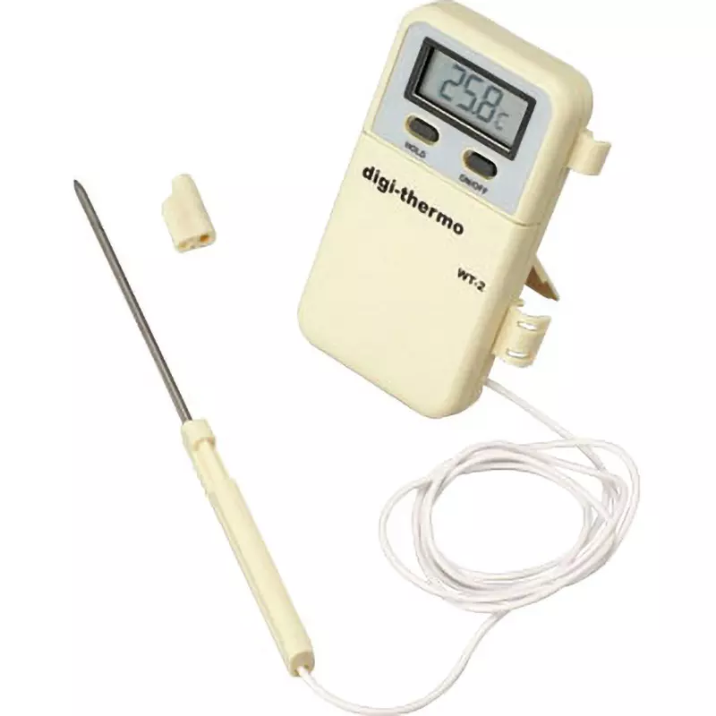 monotaro-digital-thermometer-with-thermocouple-probe-main-body-cap-abs-resin-probe-part-stainless-steel-sus304-56406385