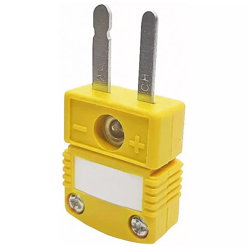 AS ONE K Thermocouple Connector Glass-Filled Nylon 66 16.9x34x8 mm, 4-3539-01