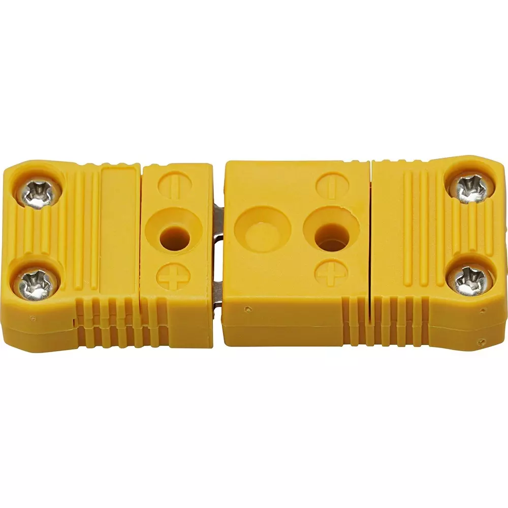 MonotaRO Thermocouple Connector Mini K Type 44 x 16.7 x 7.8 (set) mm, FSP-K/FSJ-K (1 Kit)