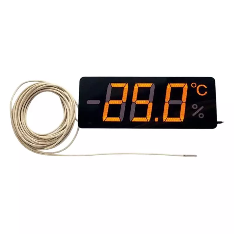 AS ONE Thin Temperature Display TP-300 Series -40.0 - 50.0°C,TP-300TB-10