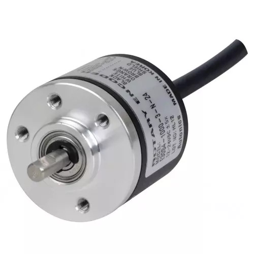 Autonics E30S4-3000-3-N-24 Shaft Type Incremental Rotary Encoder (Resolution:3000)