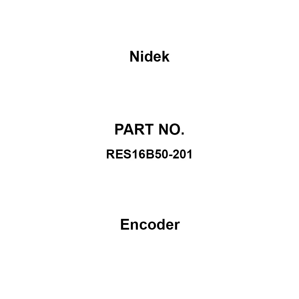 Nidek Encoder DC5 V±5%, 30 mA Power Supply Voltage Switch: DC15 V Rated Voltage, RES16B50-201 (Pack of 10)