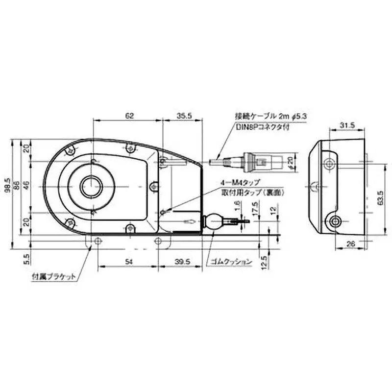 mutoh-wire-type-linear-encoder-d-1000z-v