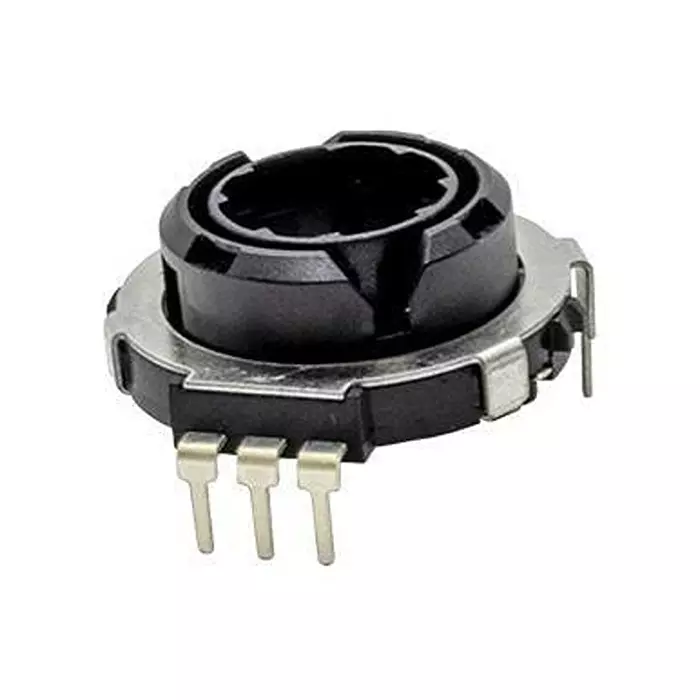 Same Sky Encoder PCB Mount 10 PPR 20 Detent Quadrature, RING23-910205-TH