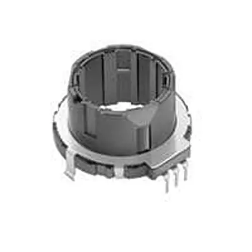 ALPS ALPINE Incremental Ring Encoder PCB Mount 15 PPR Mechanical 30 Detent 2 Channel, EC28A1550401