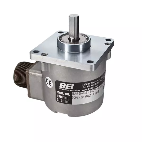 BEI Sensors Incremental Optical Encoder, 01002-7762