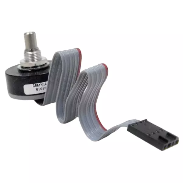 GRAYHILL Incremental Optical Encoder Panel Mount 128 PPR Optical No Detent 2 Channel, 61KS128-050