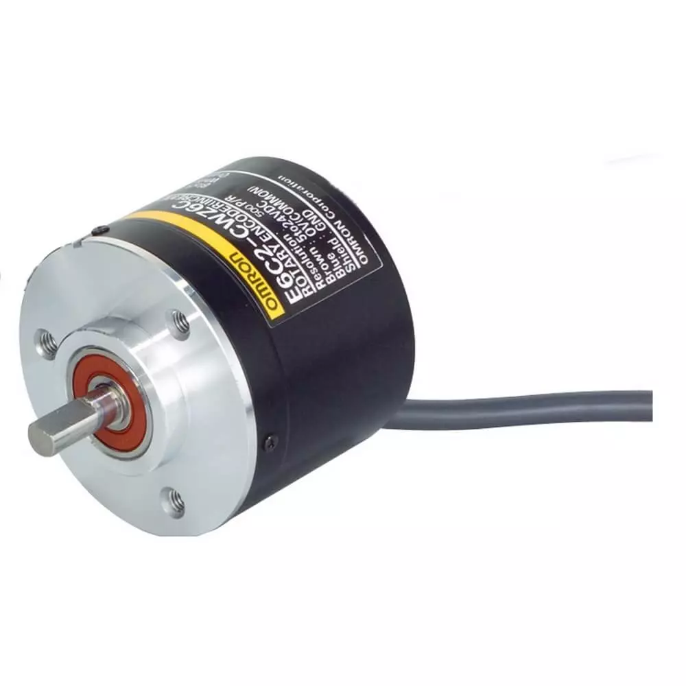 Omron Incremental Encoder 360 ppr 12-24 VDC PNP Output 2 m Cable, E6C27056M