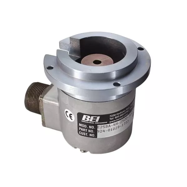 BEI Sensors Incremental Optical Encoder Servo Mount Rotary 2 Channel, 01029-1344