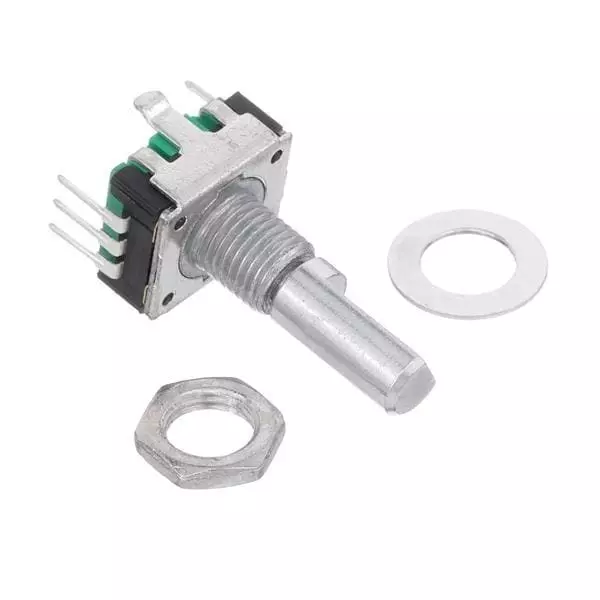 Bourns Incremental Contacting Encoder PCB Mount 12 PPR Rotary No Detent 2 Channel, PEC11R-4020F-S0012