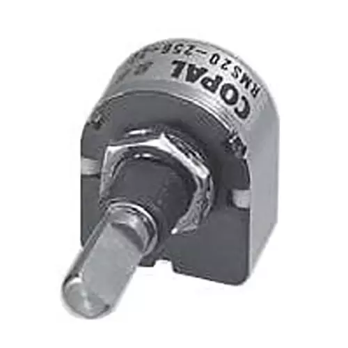 NIDEC COMPONENTS Incremental Encoder Panel Mount 256 PPR Magnetic No Detent 2 Channel, RMS20-256-201-1