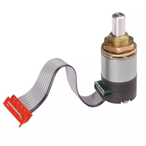 GRAYHILL Incremental Optical Encoder Panel Mount 16 PPR Optical 16 Detent 2 Channel, 62B22-LPP-025C