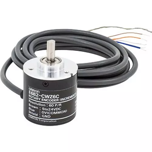 Buy Omron Rotary Encoder Incremental Type, E6B2-CWZ6C-60P/R-2M from Industrybuying.com