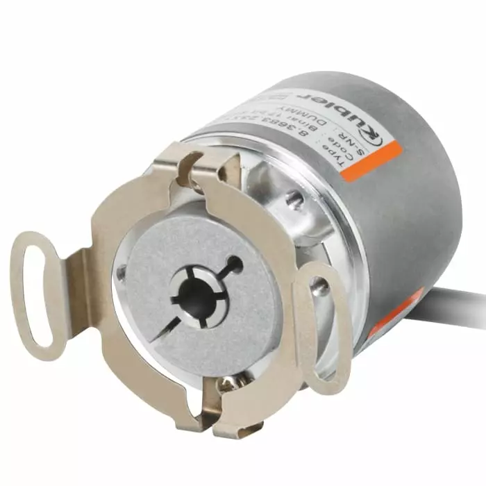 KUBLER F3673 Series Absolute Absolute Encoder 10 mm Shaft, 8.F3673.2428.G412