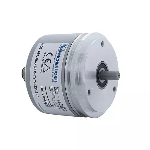 Wachendorff Encoder 10 - 30 V DC Voltage Range 10000 rpm Speed Aluminium for Industrial Use, WDGI 58A-06-100-ABN-H24-SC5-AAC