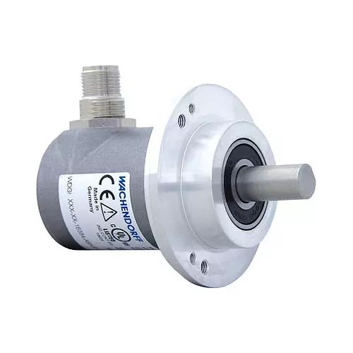 Wachendorff Make Encoder 5 - 30 V DC Voltage Range 70 mA Power Consumption 1024 PPR Resolution Aluminium for Industrial Use, WDGI 58B-10-1024-ABN-M35-L3