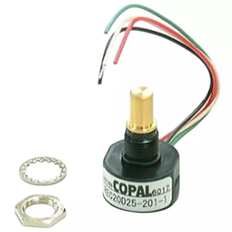 Nidek Rotary Encoder DC5 V±5% Power Supply 200 Response Frequency AB Output Phase, REC20D25-201-1