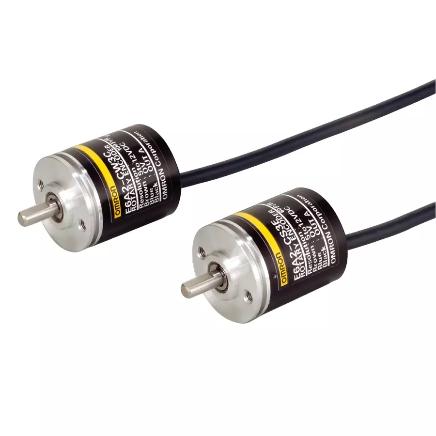 Omron Rotary Encoder Incremental Type, E6A2-CWZ5C-200P/R-0.5M