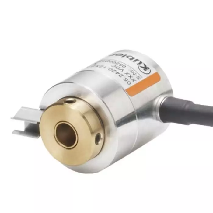 KUBLER 2420 Series Incremental Encoder 500 ppr Push Pull Signal Hollow Type 6 mm Shaft, 05.2420.1242.0500
