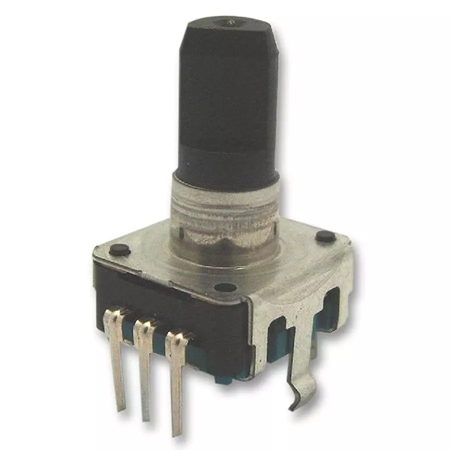 ALPS ALPINE Encoder, Vertical, 24 Det, 24 Ppr, Thr, EC12E2424407