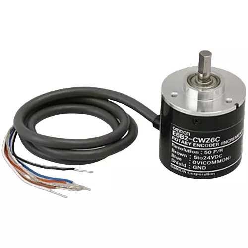 Omron Rotary Encoder Incremental Type, E6B2-CWZ6C 50P/R 0.5M