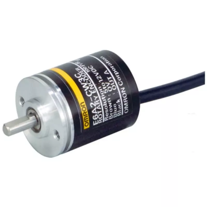 Omron Rotary Encoder Incremental Type 0.5 m Cable Length, E6A2-CW3E-500P/R-0.5M