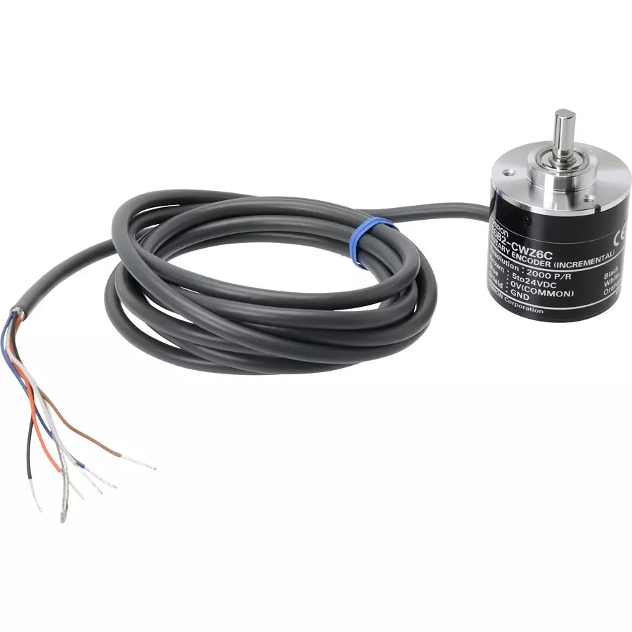 Omron Rotary Encoder Incremental Type, E6B2-CWZ6C 2000P/R 2M