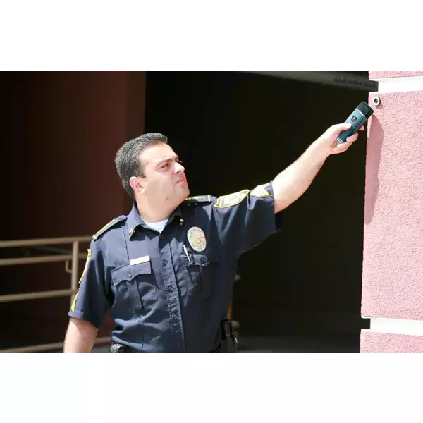 JWM Guard Tour System 3.7 V 880 mAh Rechargable Lithium Battery and 3-5 cm Reading Distance, JWM-5000V5