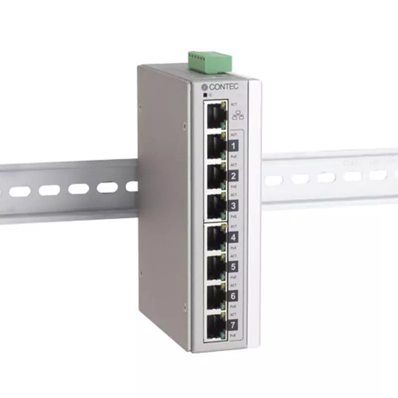 CONTEC Embedded Poe Switching Hub, SH-9008AT-POE2