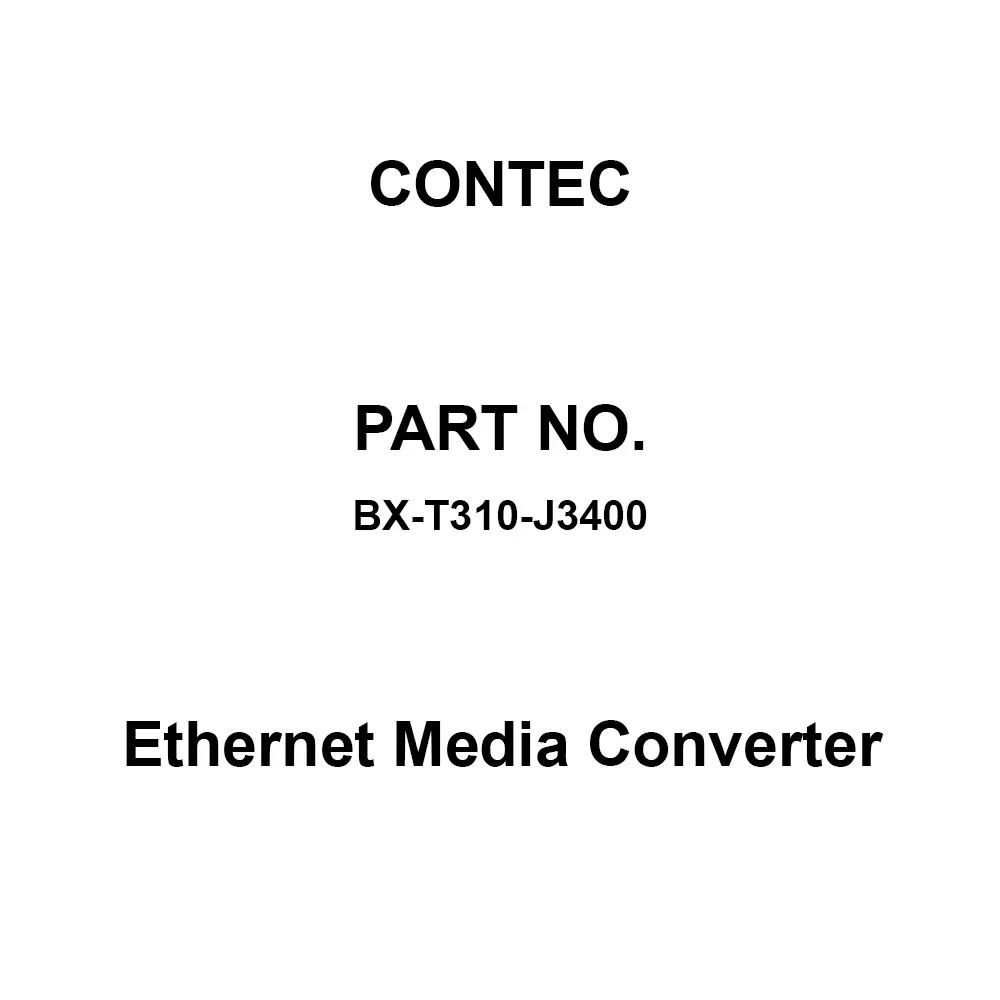 CONTEC Embedded PC 12 to 24 V DC, BX-T310-J3400