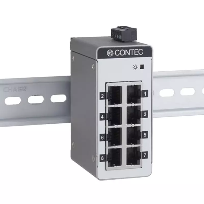 CONTEC Embedded Poe Switching Hub, SH-8008F-2