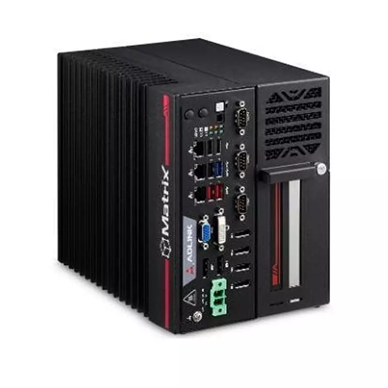 ADLINK Technology Embedded Box Computer 12 V to 24 V Operating Supply Voltage, MVP-614A-3E/M16G