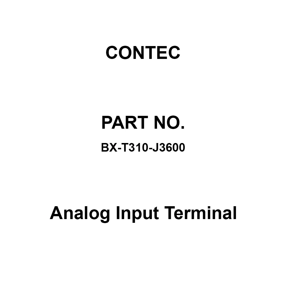 CONTEC Embedded PC 12 to 24 V DC, BX-T310-J3600