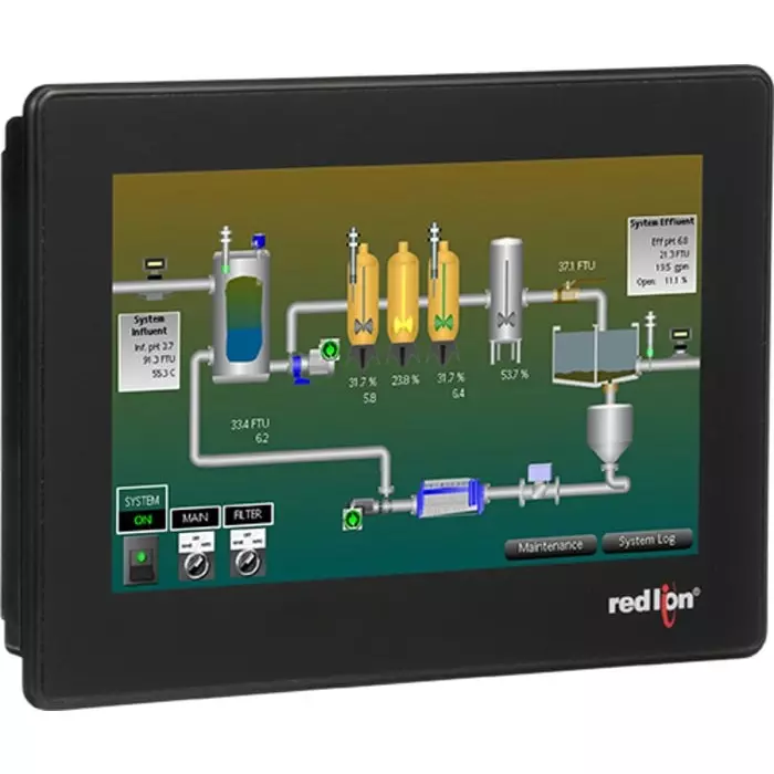 Red Lion CR3000 Series TFT Touch Screen HMI - 7 in, TFT Display, CR30000700000420
