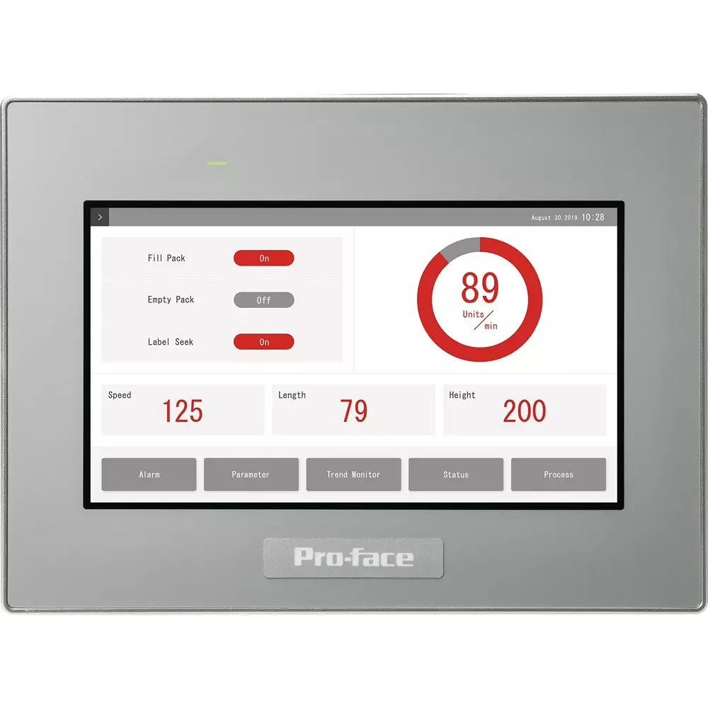 Schneider Electric Touch Panel DC 24 V Rated Voltage, PFXST6400WAD