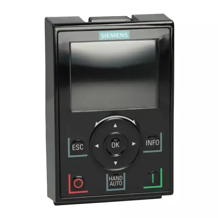 Siemens SINAMIC G 120 Intelligent Operator Panel IOP-2 with Digital Display and Soft Touch Buttons, 6SL3255-0AA00-4JA2