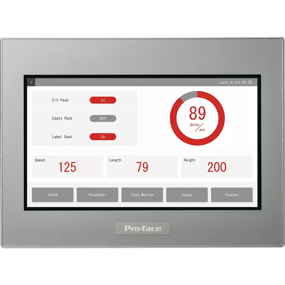Schneider Electric Touch Panel DC 24 V Rated Voltage, PFXST6500WAD