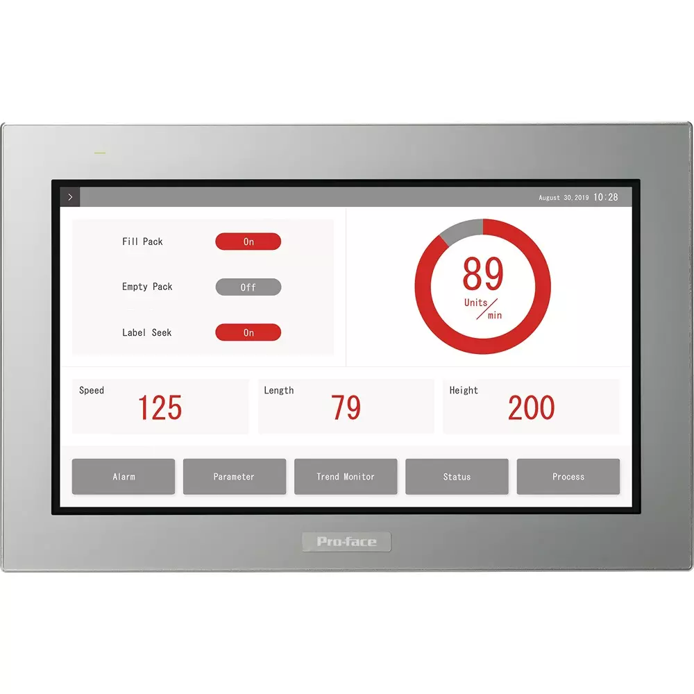 Schneider Electric Touch Panel 24 V DC Rated Voltage, PFXST6700WAD