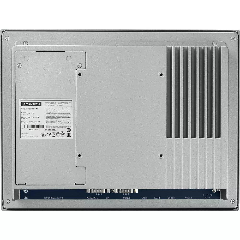 Advantech Touch Panel Computer 8 GB Capacity, TPC-312-e58VJ-MO