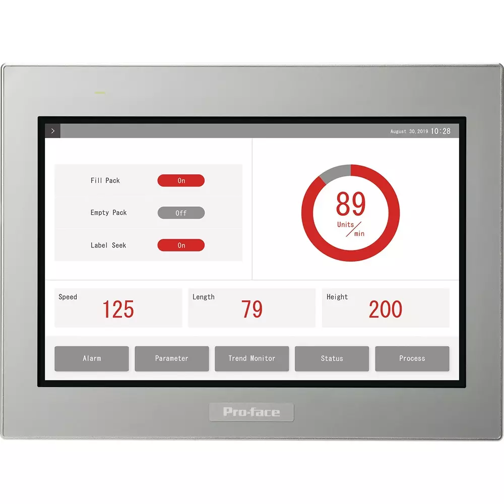 Schneider Electric Touch Panel DC 24 V Rated Voltage, PFXST6600WAD