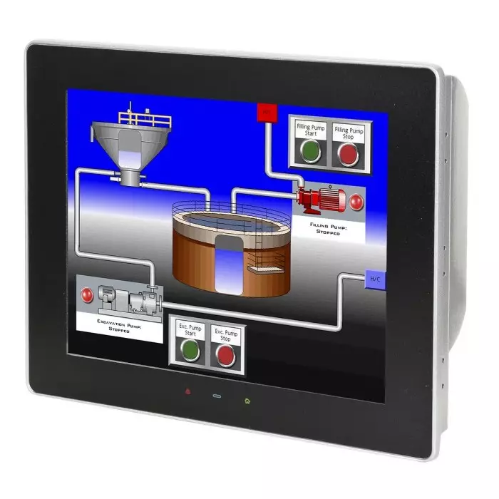 Red Lion Graphite Series Programmable Terminal Touch Screen HMI - 10 in, LCD Display, 640 x 480, G10C0000