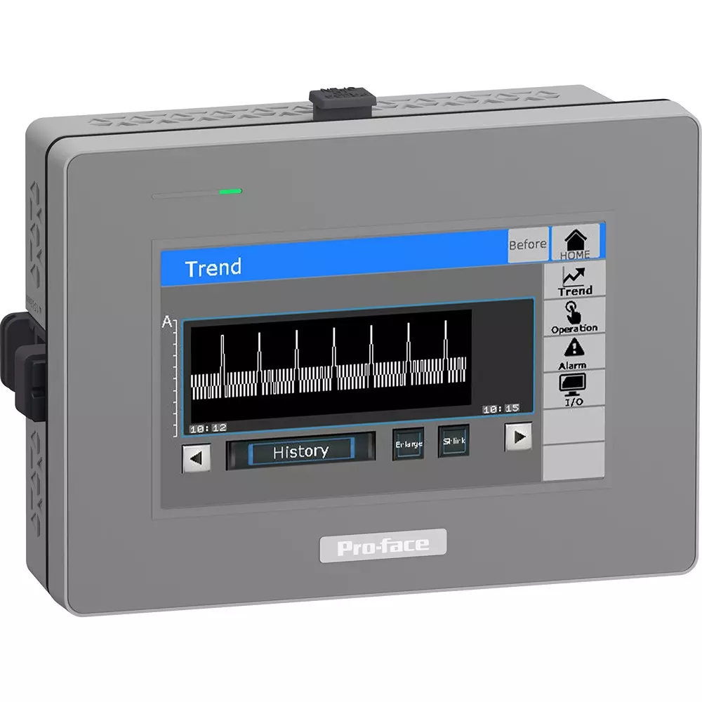 Pro-face Touch Panel 24 Vdc Rated Voltage 480 x272 dots No. Of Display Dots PFXSTM6200WADE