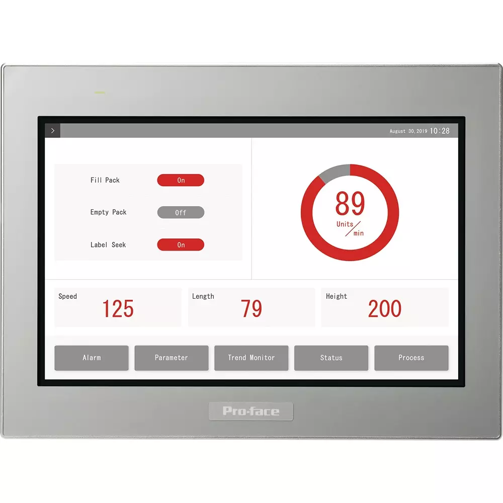 Schneider Electric Touch Panel 24 V DC Rated Voltage, PFXST6600WAD