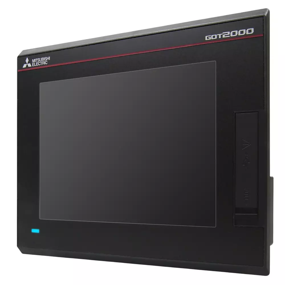 Mitsubishi Electric GOT2000 Series Graphic Touch Terminal GT25 Model with 5.7 inch (144.78 mm) Display Size, 65536 Colors and 24 V DC Power Supply, GT2505-VTBD