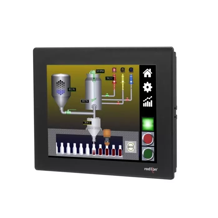 Red Lion CR1000 Series Touch Screen HMI - 7 in, Colour Display, 800 x 480, CR10000700000210